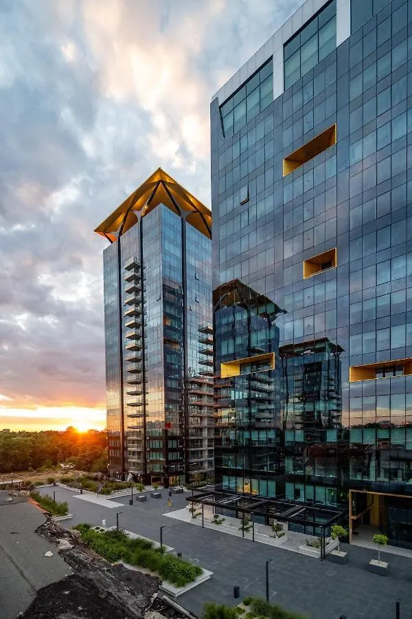 One Tower Apartments location